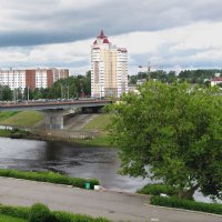 Мост Блохина через Западную Двину :: Александр Ильчевский 