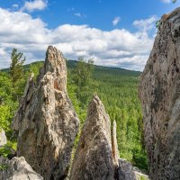 На горе Крутой Ключ, хребет Малый Уральский. :: Алексей Трухин