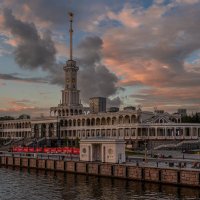 Северный речной вокзал. Москва. :: Борис Гольдберг