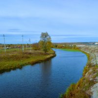 Цивильск. Старое русло реки Большой Цивиль. :: Пётр Чернега