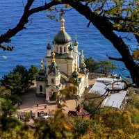 Храм Воскресения Христова-Форосская церковь. :: Сергей Воротников