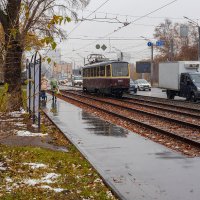 Улица в ноябре :: Александр Синдерёв