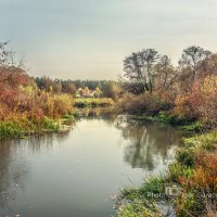 Осень на реке Нежеголь :: Игорь Сарапулов