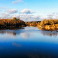 Днепр в ноябре. :: Милешкин Владимир Алексеевич 