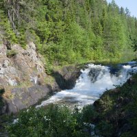 Водопад Кивач. Первый каскад :: Gen 