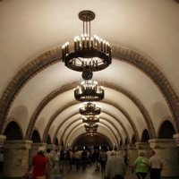 Одна из самых красивых станций метро в Киеве :: Яна Гоголь