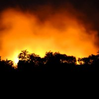 ночной пожар :: A N U B I S Mariupol