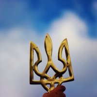 Киев.Майдан.Символ независимой Украины - трезуб. :: Tanya Temyaya 