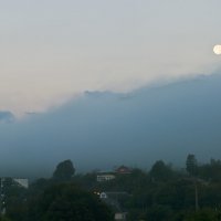 Туман, луна :: Александр Земляной