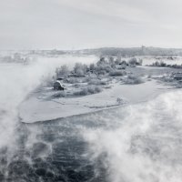 Зимой на Ангаре :: Ольга Литвинцева