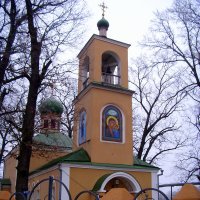 Зимний вход в Казанскую церковь :: Владимир 