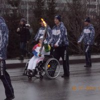 Олимпийский огонь в Кемерово :: Елена Анатольевна Олюнина