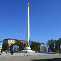 Монумент Независимости в Караганде :: Марат Рысбеков