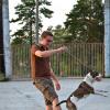 Степа и его собака лера :: Nato Oniani