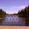 Мост на Захаровском пруду :: Владлен Смирягин