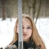 Заснеженный лес и милая дама с мечом. :: Victoria Efanova