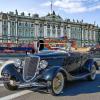 Санкт-Петербург-Ленинград. . Форд Cabster модели 1933 года на Дворцовой площади :: Стальбаум Юрий 