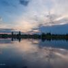 Озеро в вечернее время :: Анатолий Клепешнёв