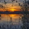 Закат на озере :: Сергей Цветков