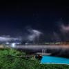 Ночной туман на реке :: Владимир Колесников