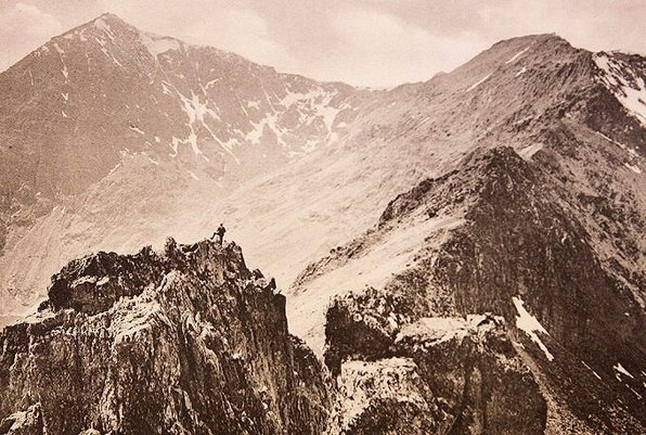 Необыкновенные изображения сделаные первыми в мире альпинизма фотографами..!!!