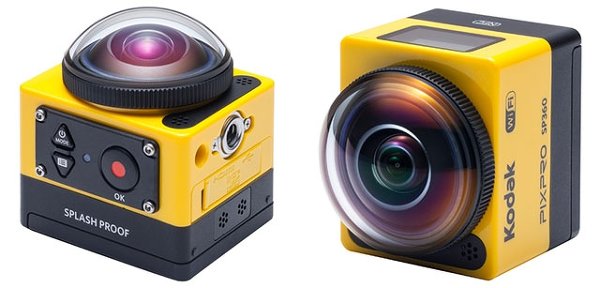 Экшн-камера Kodak PixPro SP360 для съёмки с круговым обзором в 360°