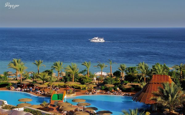 Утро в отеле ' Royal Grand Sharm '