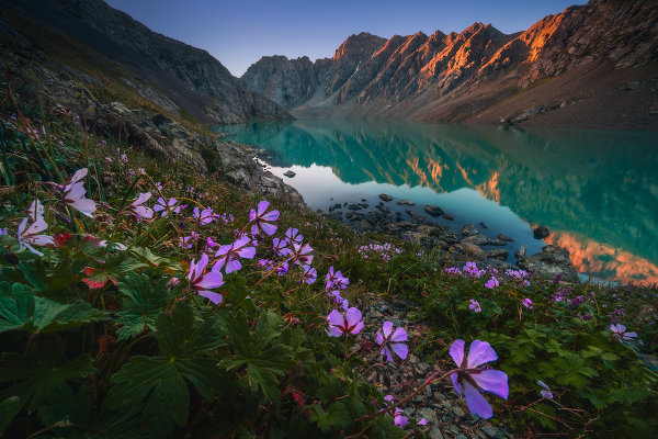Потрясающие пейзажи Киргизии