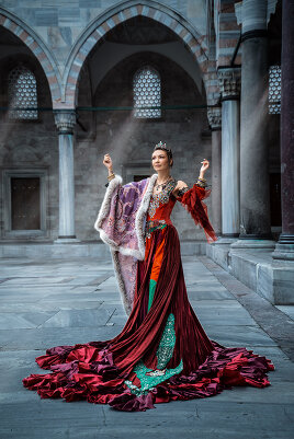 Фотограф в Стамбуле. Фотосессия в Стамбуле в стиле «Великолепный век» в восточных нарядах.