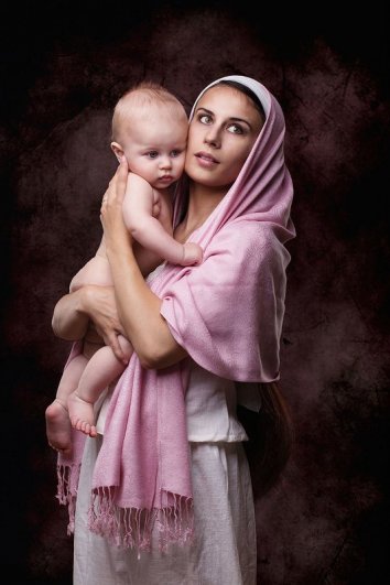 Мадонна с младенцем. Автор фото: Ольга Зимницкая