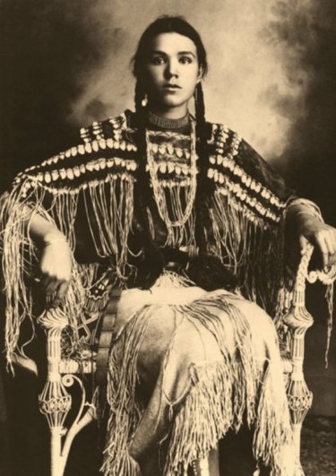 Индианка из племени Шайеннов, Оклахома, 1890-1904 гг.