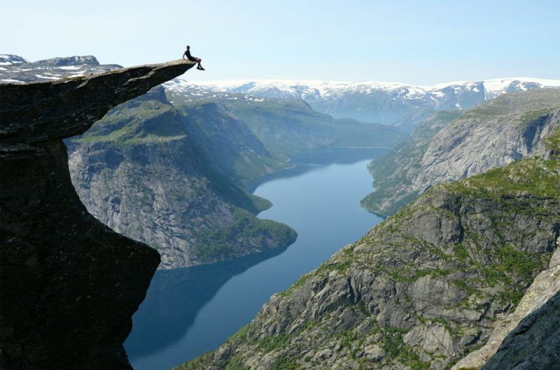 Роскошные пейзажи Норвегии - №1