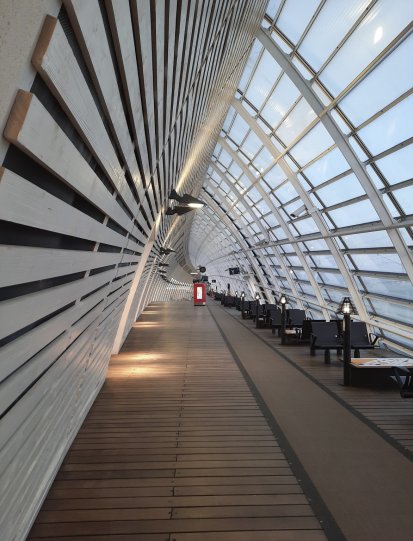 Верхний зал вокзала Avignon TGV. Уезжаем. 20200320_065437_001