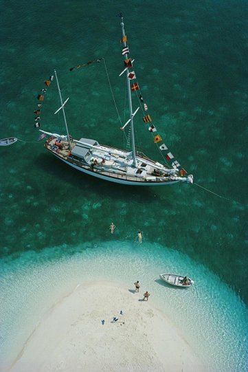 Яхтенный отдых, Багамы, 1964 год.