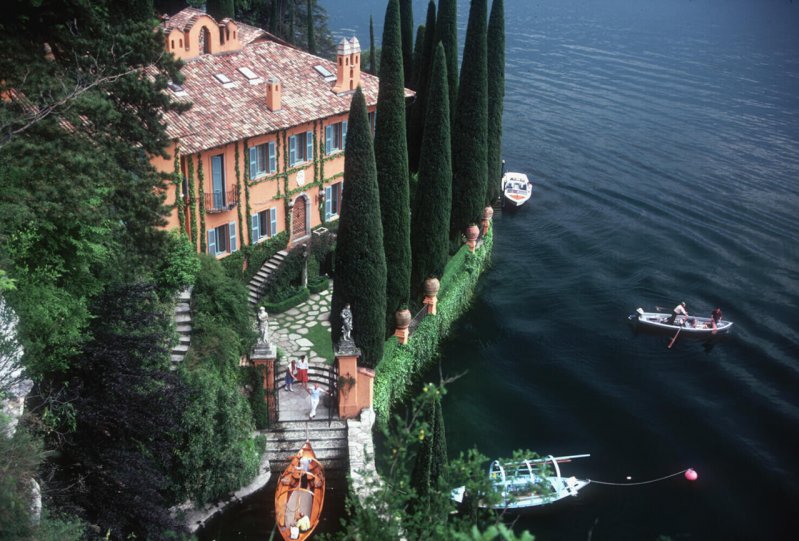 Вилла Ла Кассинелла на озере Комо, Италия, 1983 год.