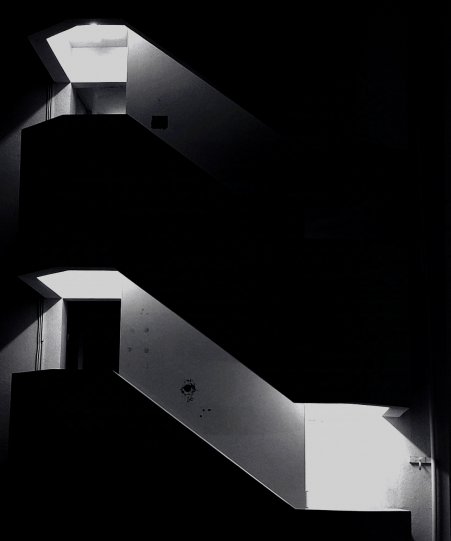 Dark Neo Noir City Architectural Photography