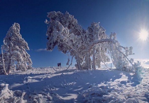 Зимние фото пейзажи из Крыма - №21