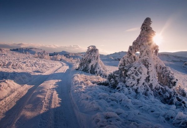 Зимние фото пейзажи из Крыма - №25