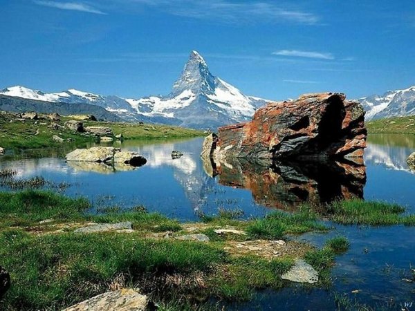 Лучшие фото Альпийских гор Маттерхорн - №17