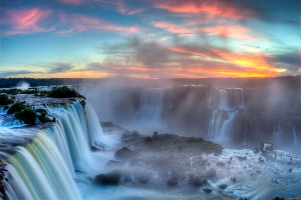 водопады мира фото