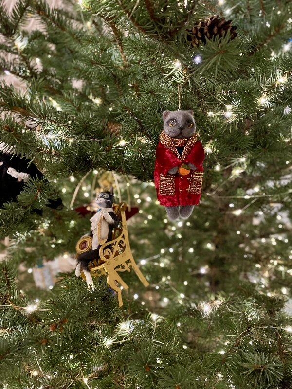 Украшения эрмитажных елочек - Vilma ---