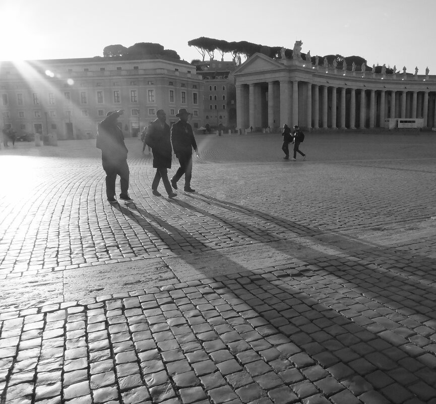 Утро в Ватикане. - Владимир Ефимов 