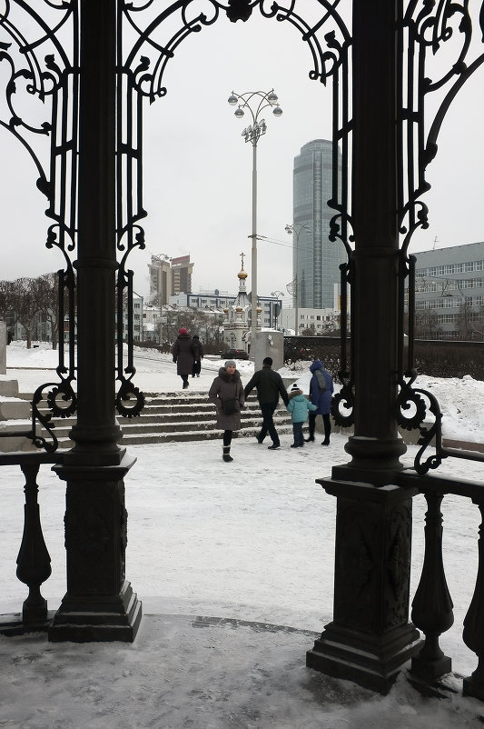 Екатеринбург. Плотинка. Беседка... - Pavel Kravchenko