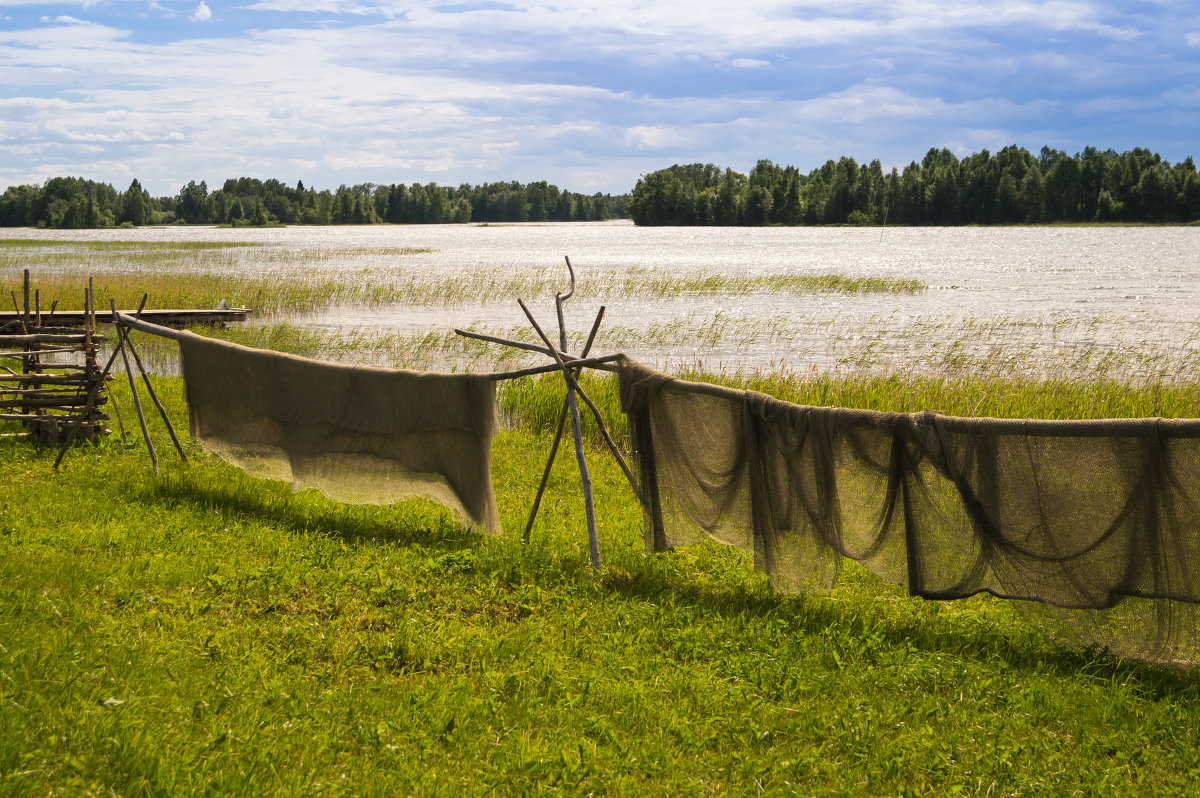 Рыбацкие сети - Лунное Озеро