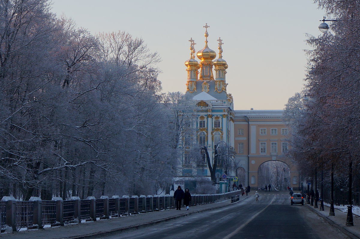 Воскресенская Церковь. Екатерининский Дворец, - Валентина Папилова