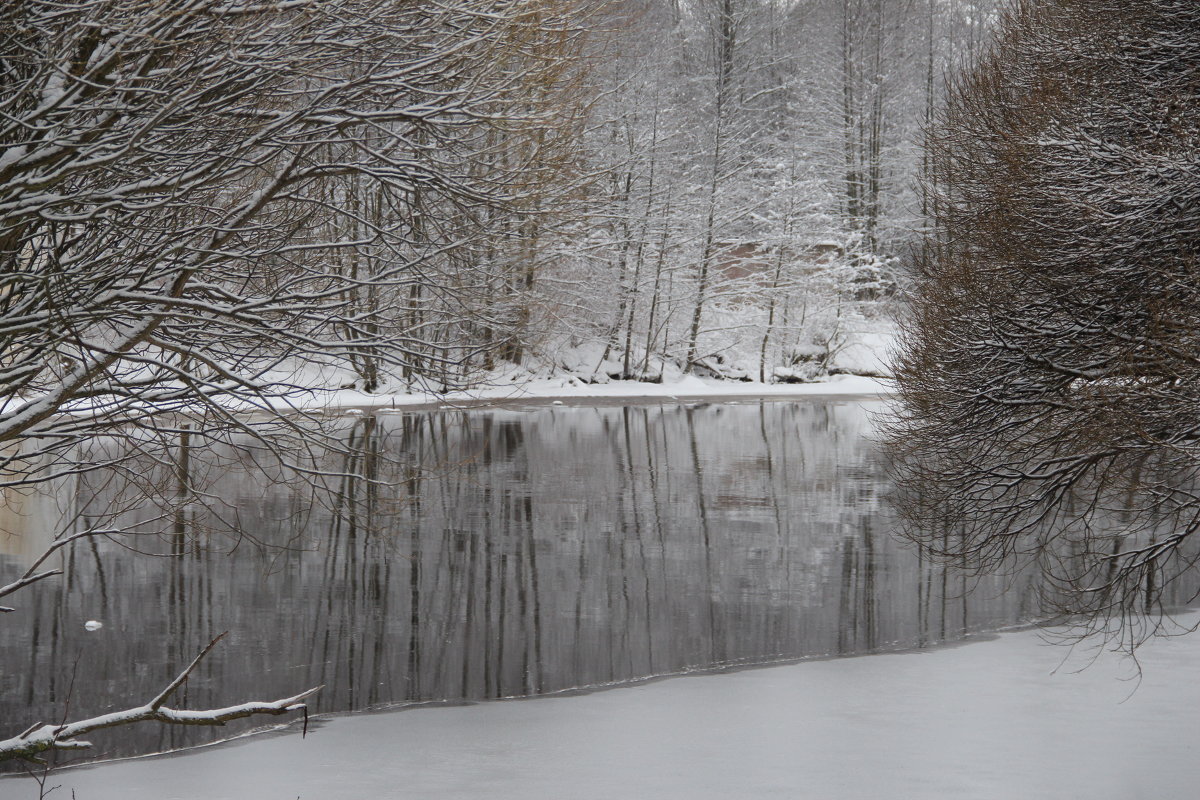ручей зимой - Валентина 