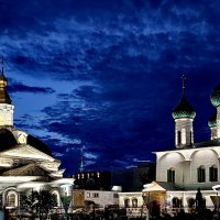 Купола в ночи. :: Михаил Свиденцов