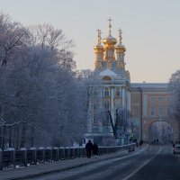 Воскресенская Церковь. Екатерининский Дворец, :: Валентина Папилова Воскресенская Церковь. Екатерининский Дворец, :: Валентина Папилова