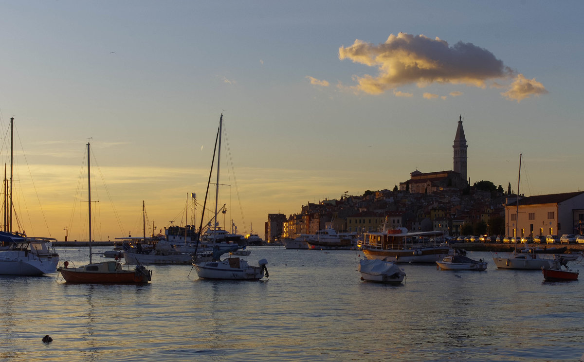 Sunset. Rovinj. Croatia - Nina Uvarova