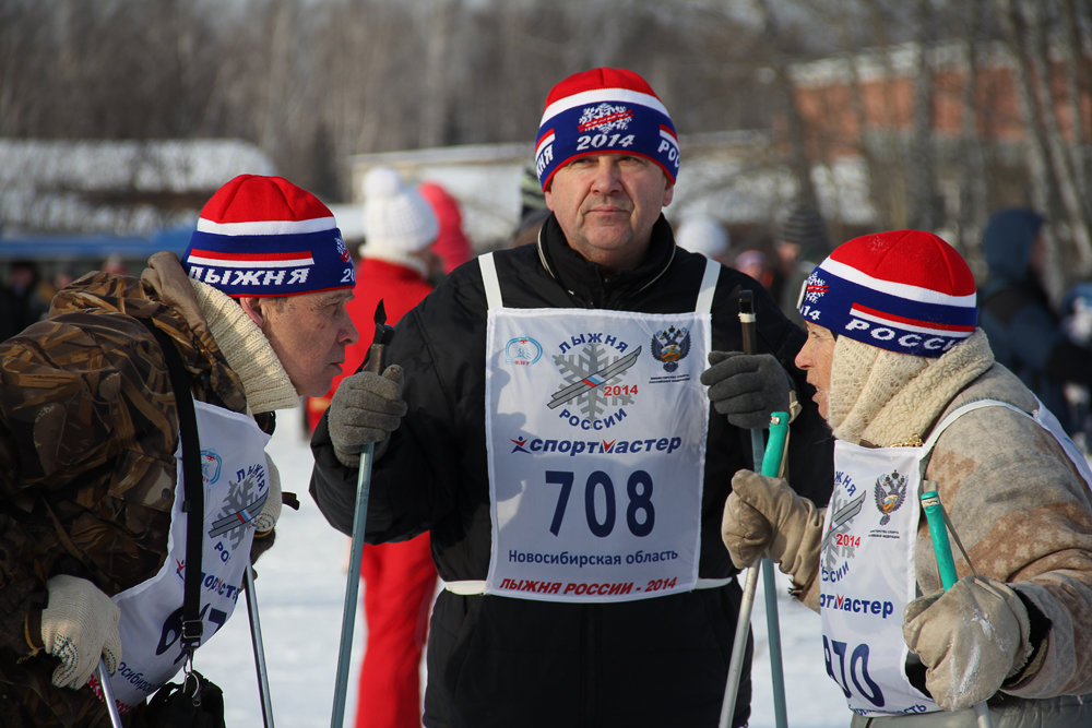 Лыжня России 2014. Новосибирск, Академгородок. - Анна Марёва